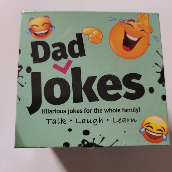 Games Word Teasers Dad Jokes Card Game 30 Hilarious Jokes Poshmark